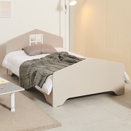 슈에뜨 1층 어린이 침대+노블콰이어 매트디자인키노