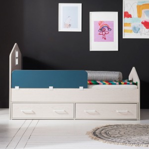 어반 어린이 1층 수납 침대 세트+노블콰이어 매트디자인키노